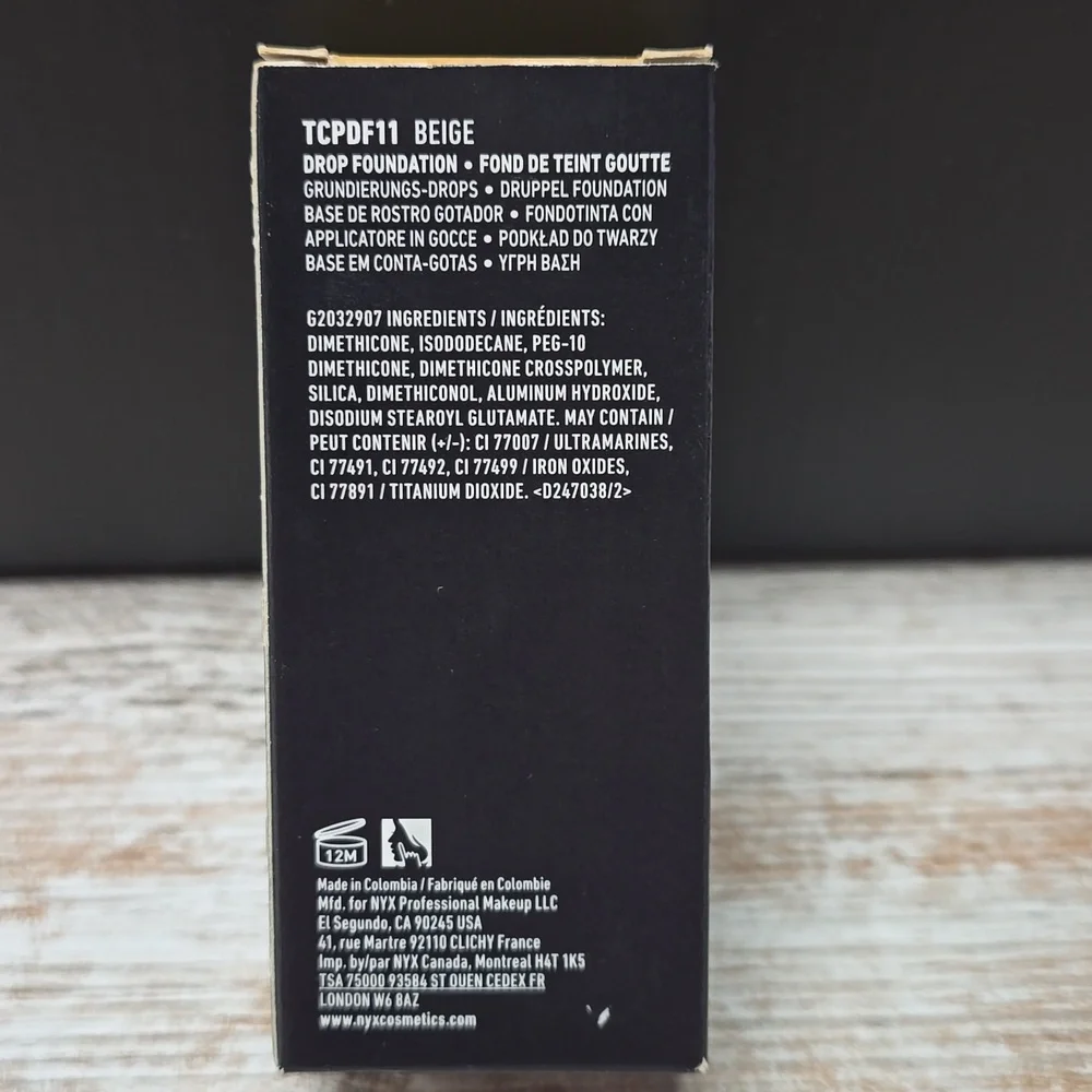NYX Total Control Pro Foundation - Beige